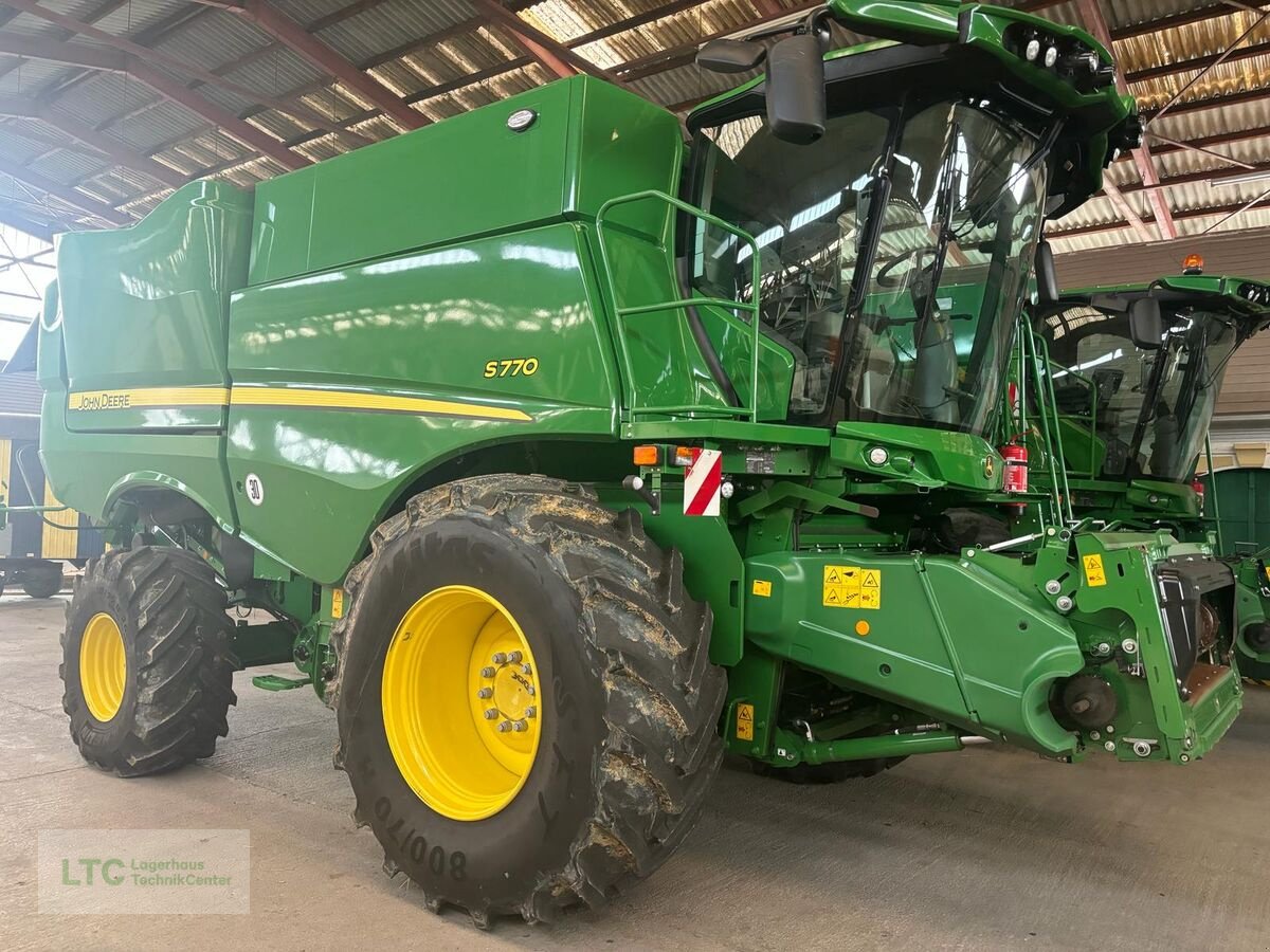 Mähdrescher des Typs John Deere S770, Vorführmaschine in Großpetersdorf (Bild 12)