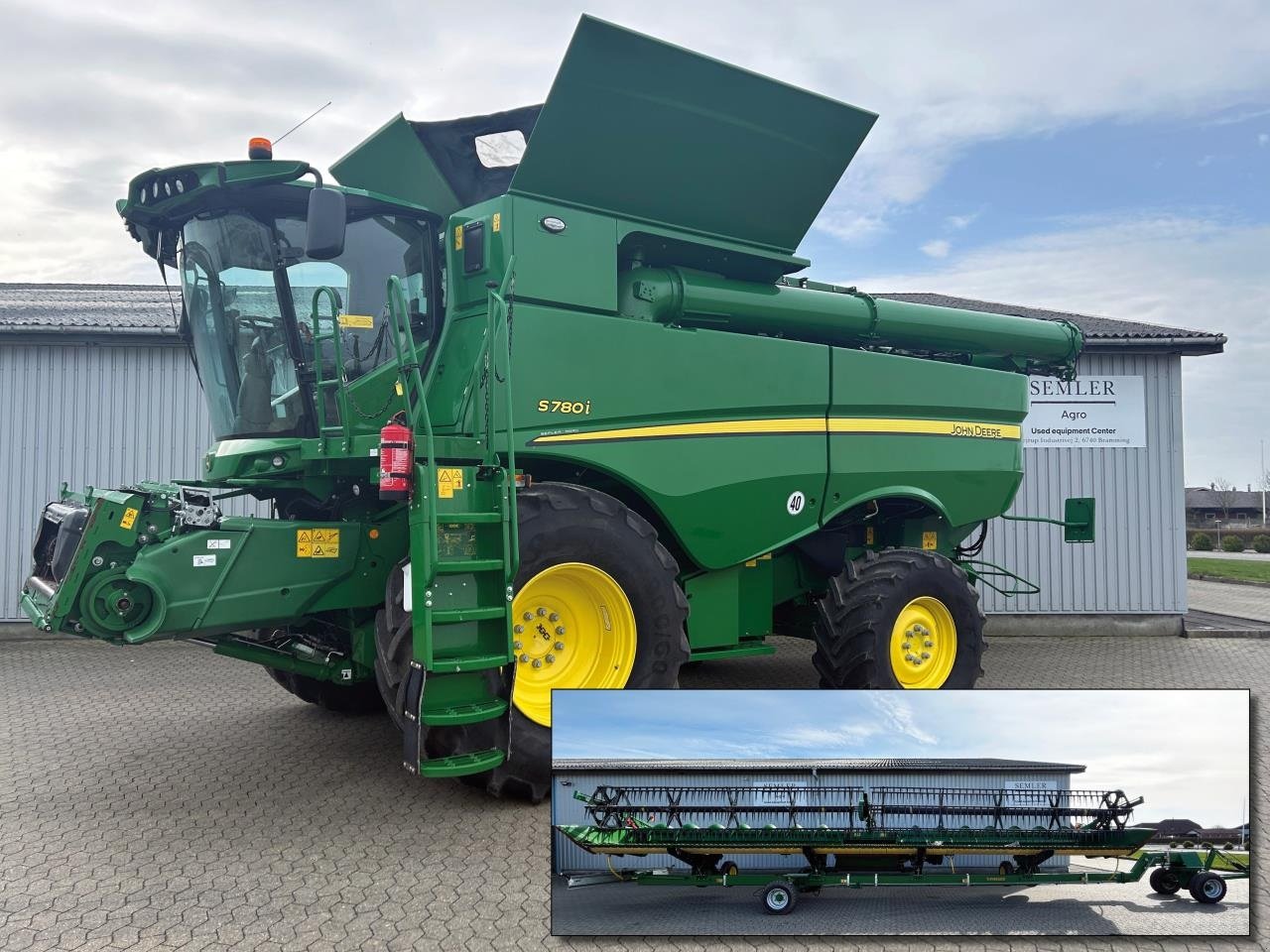 Mähdrescher типа John Deere S780, Gebrauchtmaschine в Bramming (Фотография 1)