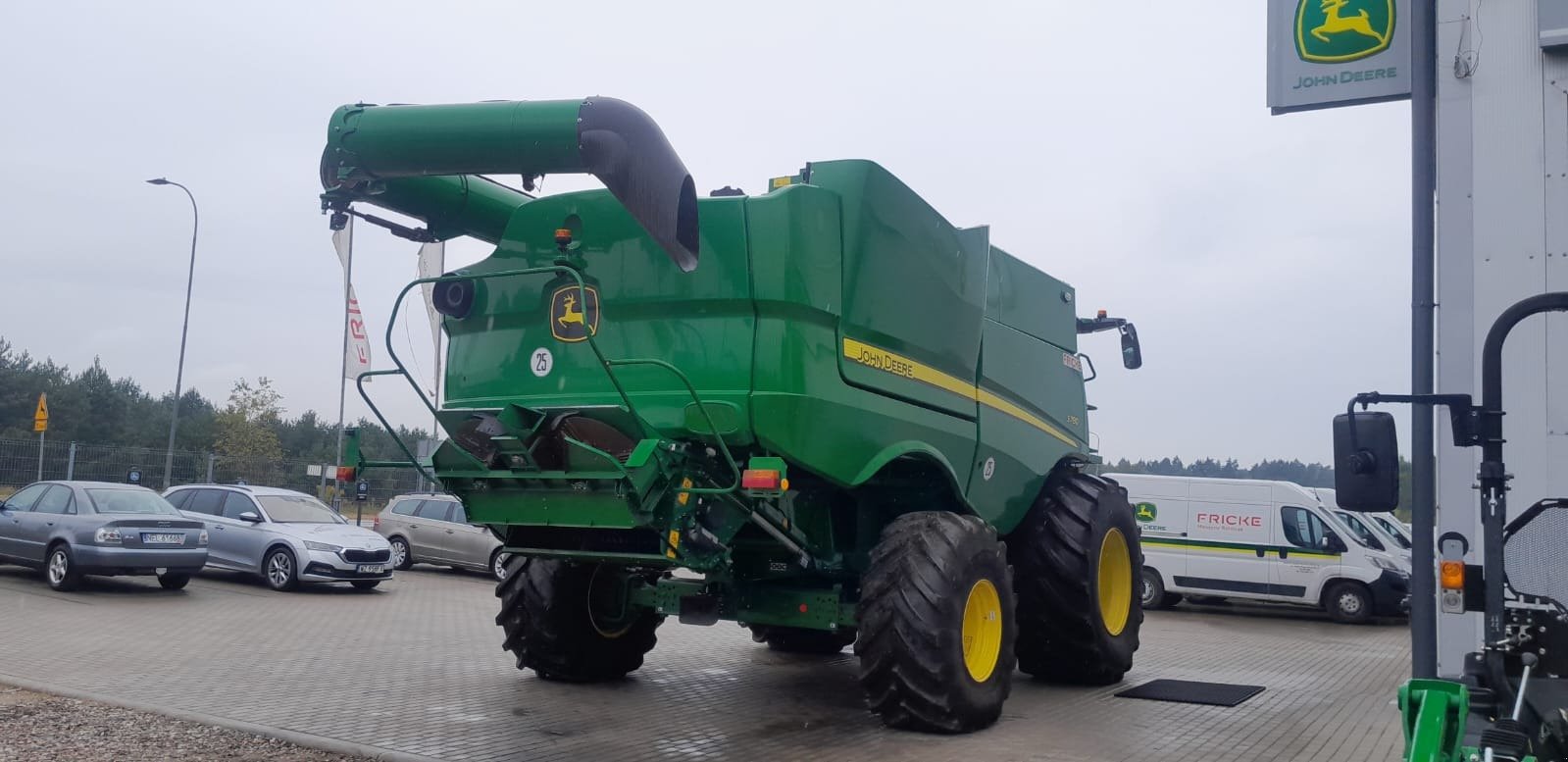 Mähdrescher Türe ait John Deere S780, Gebrauchtmaschine içinde Mrągowo (resim 5)