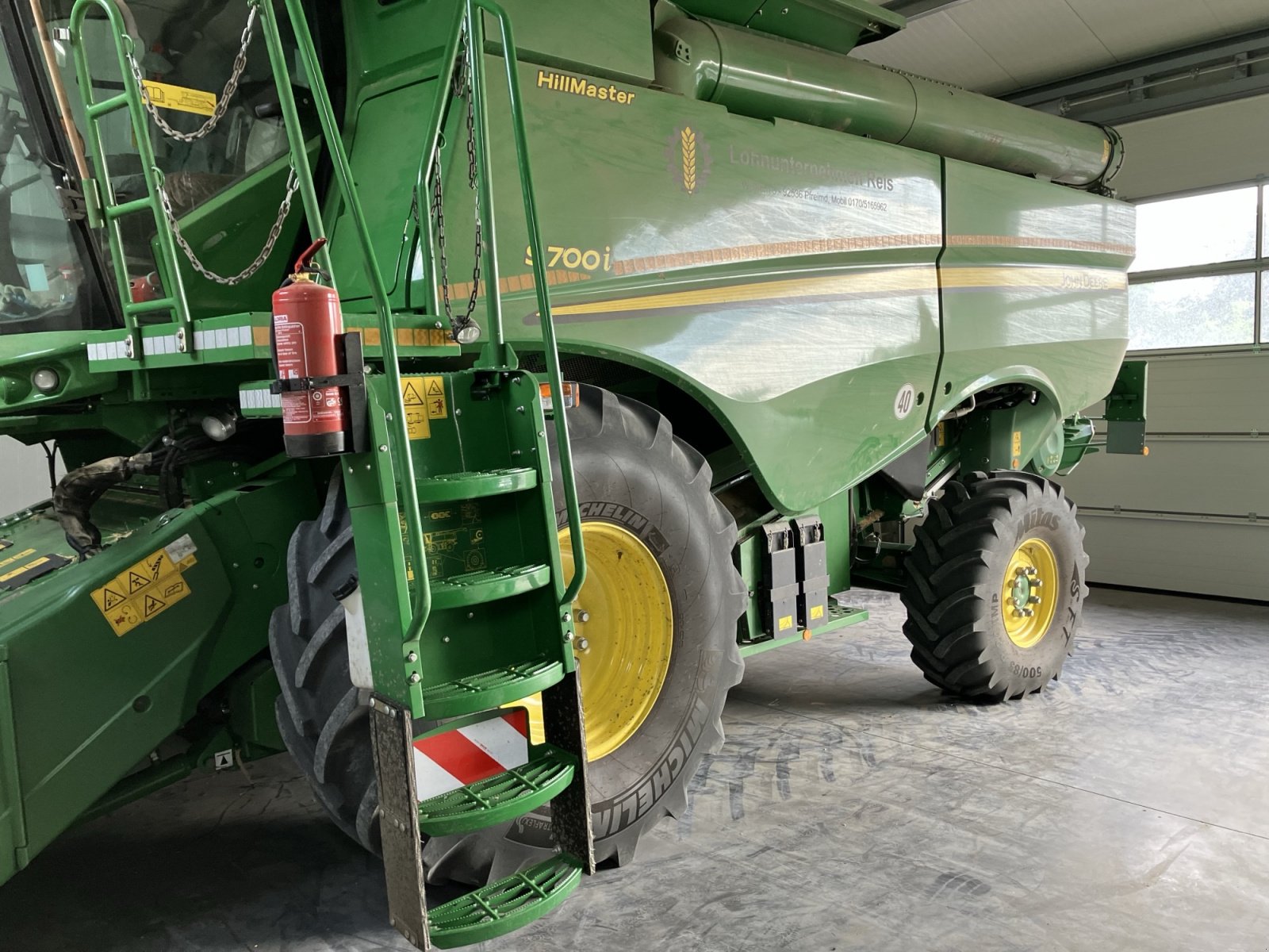 Mähdrescher a típus John Deere S780i Hillmaster Allrad 40 km/h, Gebrauchtmaschine ekkor: Schwandorf (Kép 4)