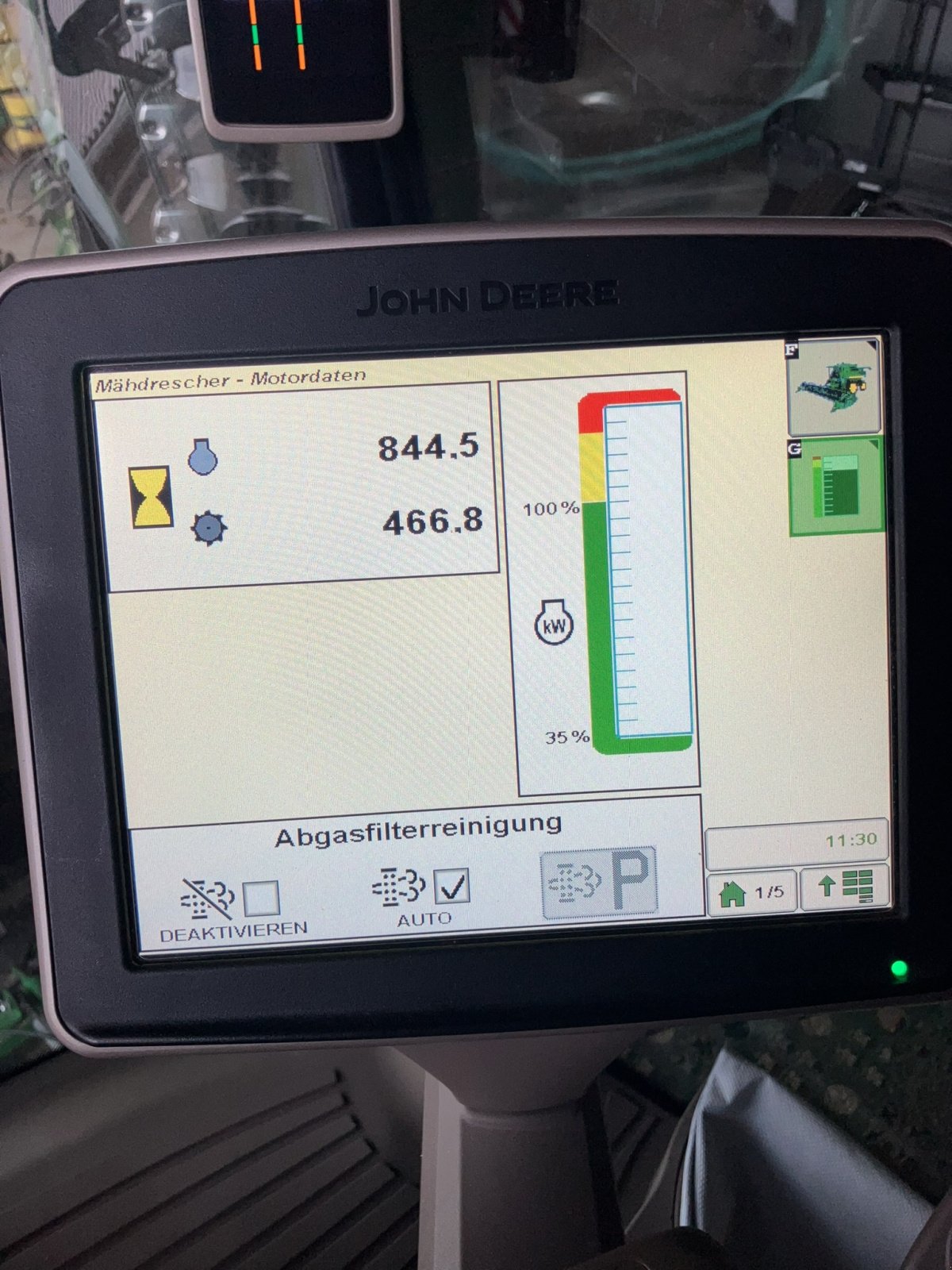 Mähdrescher tip John Deere T 550i, Gebrauchtmaschine in Heidelberg (Poză 3)