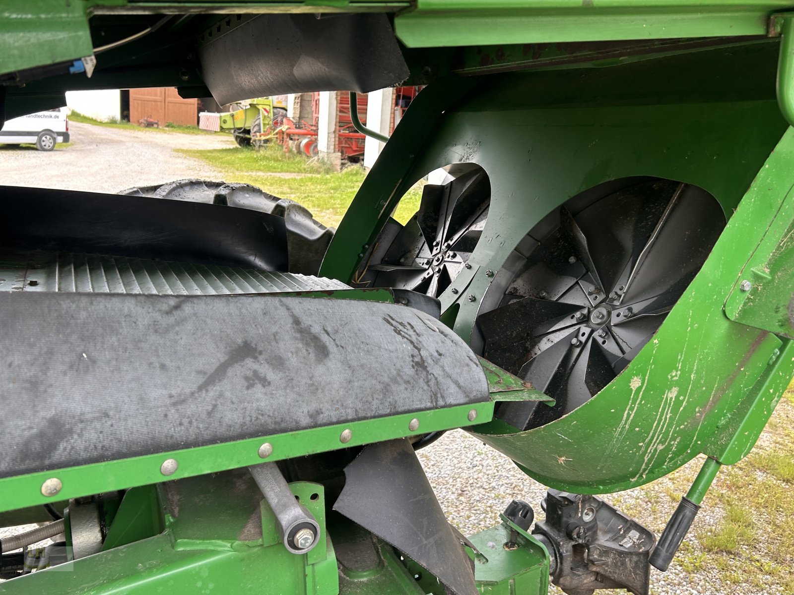 Mähdrescher Türe ait John Deere T 560 HM, Gebrauchtmaschine içinde Aresing (resim 17)