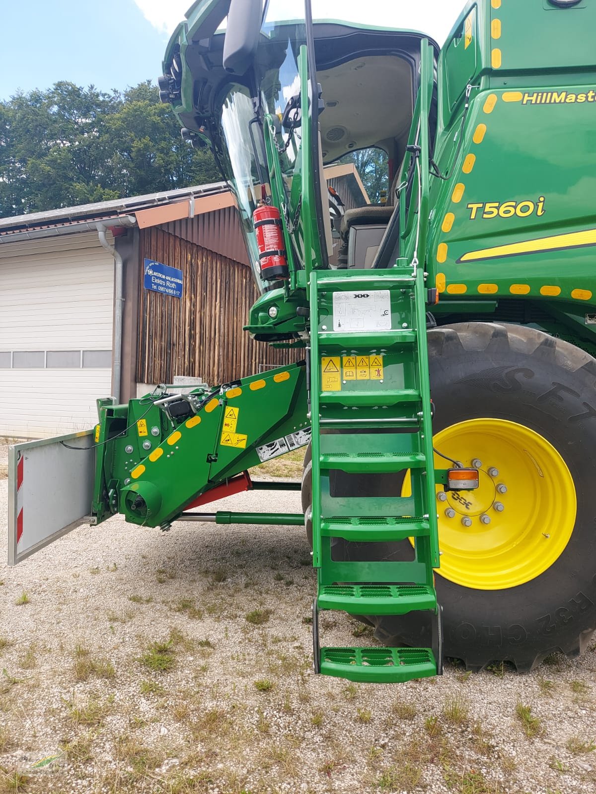 Mähdrescher del tipo John Deere T 560 i HM Demo, Gebrauchtmaschine In Pegnitz-Bronn (Immagine 5)