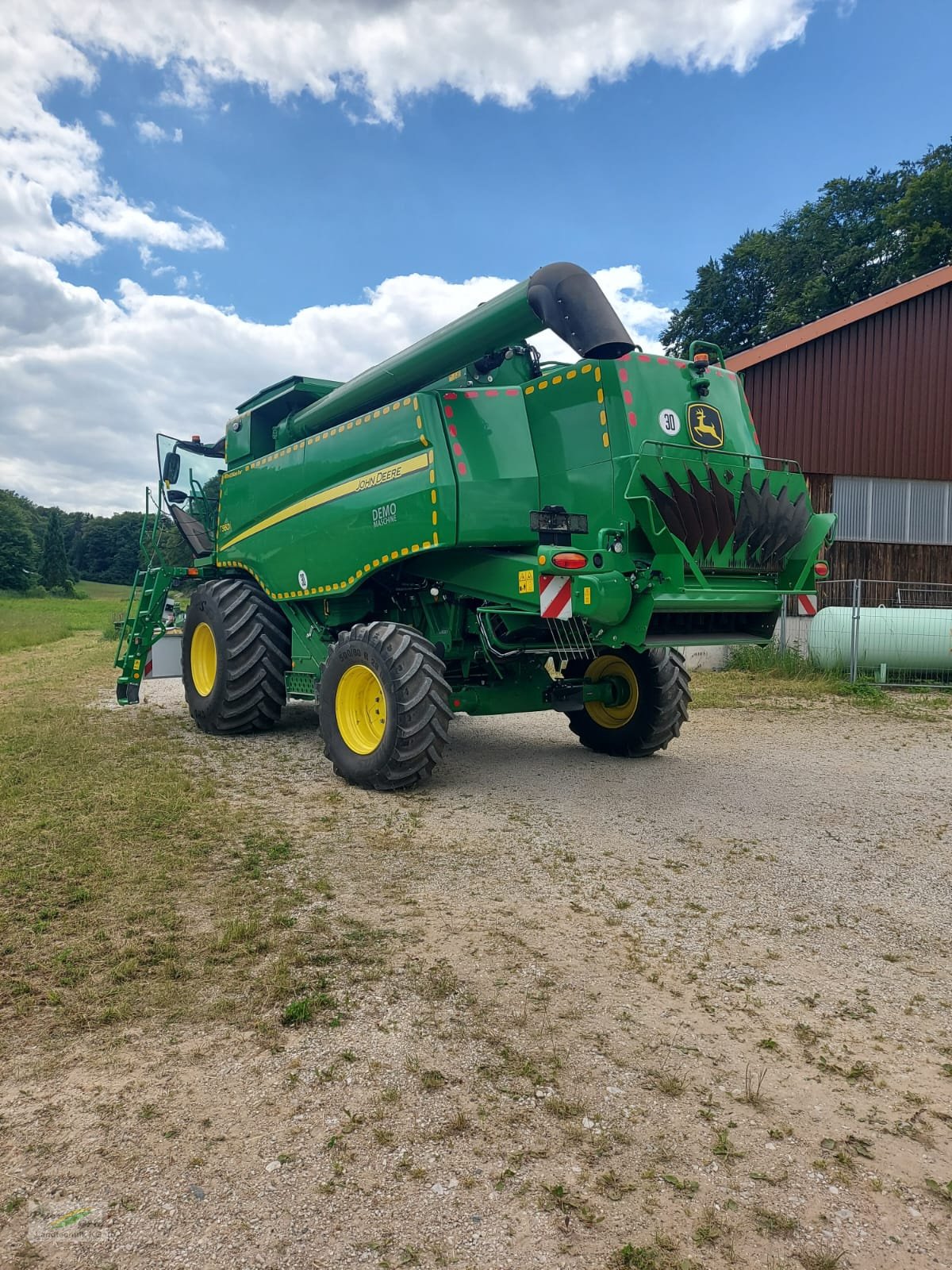 Mähdrescher del tipo John Deere T 560 i HM Demo, Gebrauchtmaschine In Pegnitz-Bronn (Immagine 7)