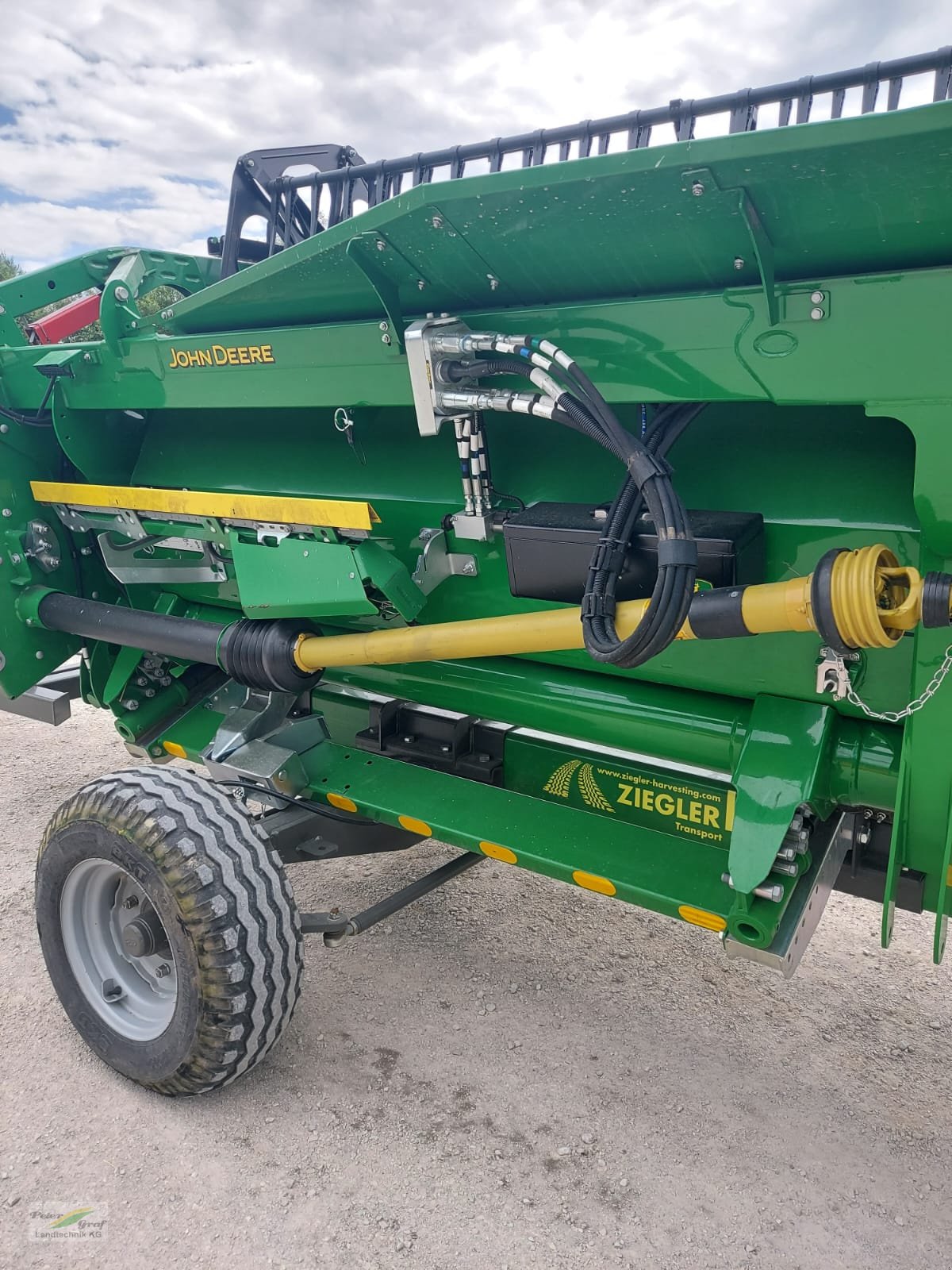 Mähdrescher of the type John Deere T 560 i HM Demo, Gebrauchtmaschine in Pegnitz-Bronn (Picture 21)