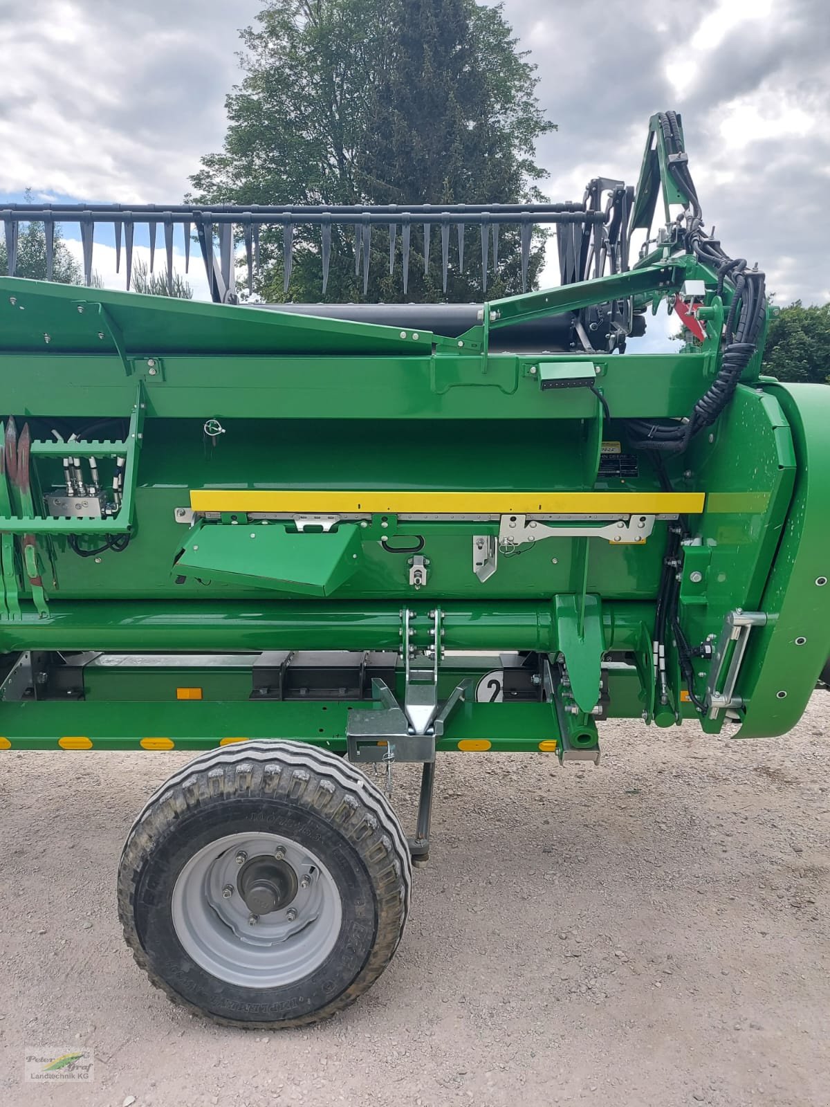 Mähdrescher des Typs John Deere T 560 i HM Demo, Gebrauchtmaschine in Pegnitz-Bronn (Bild 22)