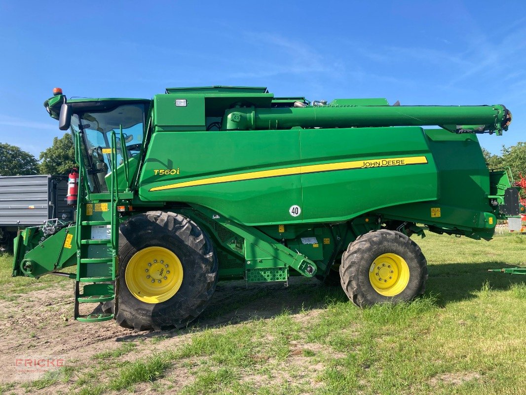 Mähdrescher tip John Deere T 560 I    --Nur 750 Trommelstunden--, Gebrauchtmaschine in Bockel - Gyhum (Poză 2)