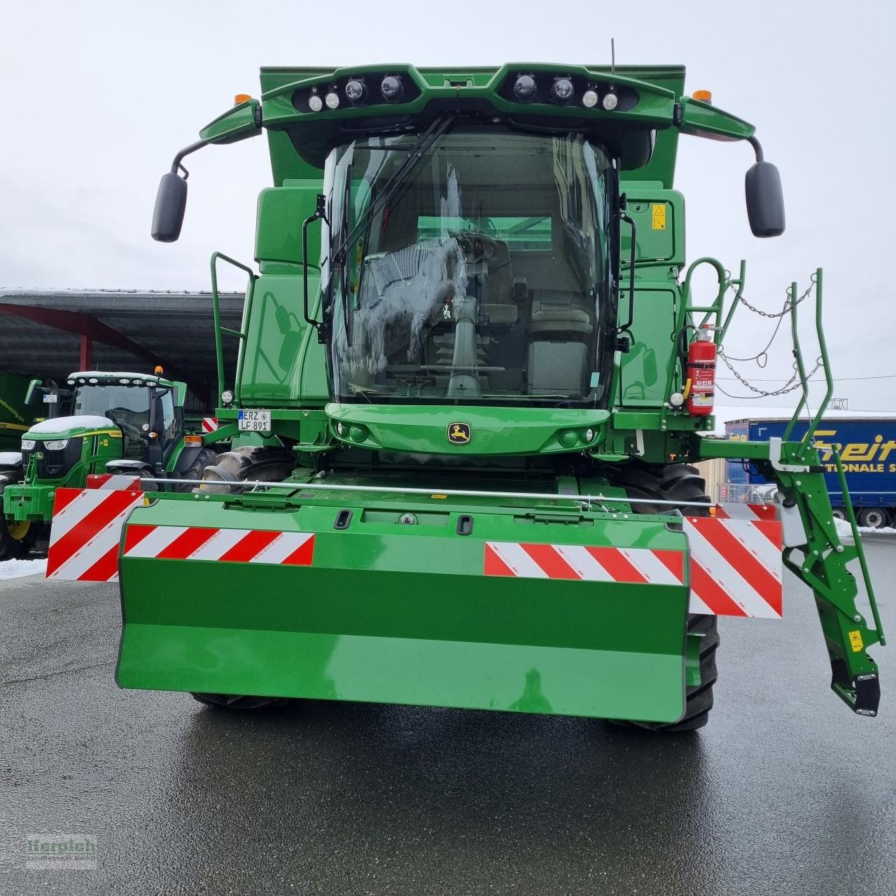 Mähdrescher typu John Deere T 660 HM, Gebrauchtmaschine w Drebach (Zdjęcie 2)