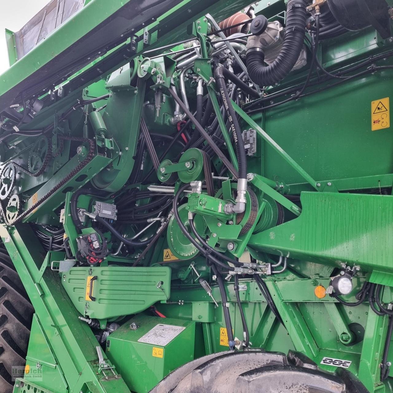 Mähdrescher Türe ait John Deere T 660 HM, Gebrauchtmaschine içinde Drebach (resim 9)