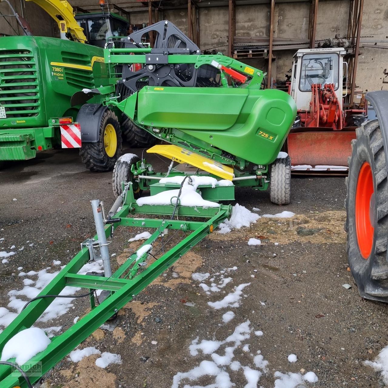 Mähdrescher del tipo John Deere T 660 HM, Gebrauchtmaschine en Drebach (Imagen 15)