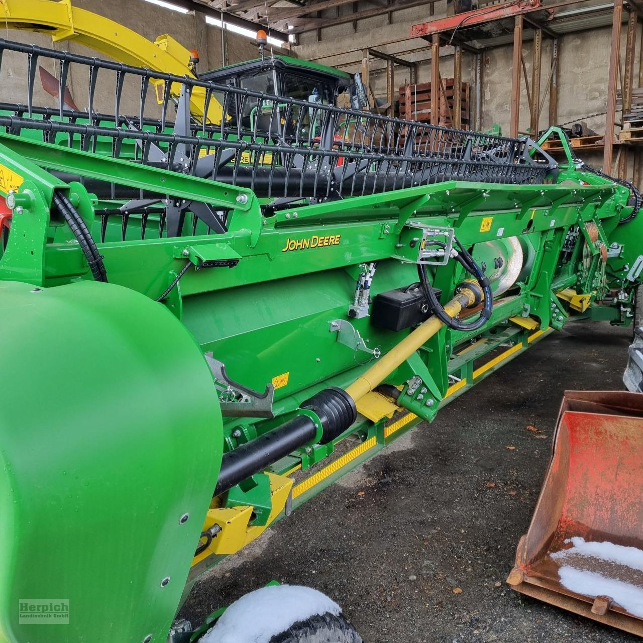 Mähdrescher del tipo John Deere T 660 HM, Gebrauchtmaschine In Drebach (Immagine 16)