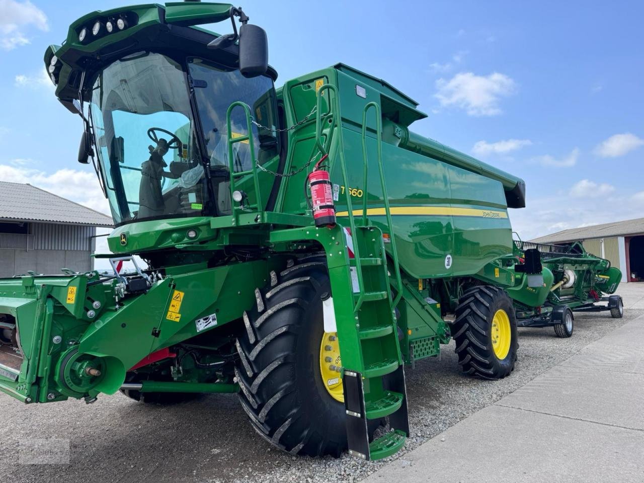 Mähdrescher tip John Deere T 660 i ProDrive, Gebrauchtmaschine in Prenzlau (Poză 3)