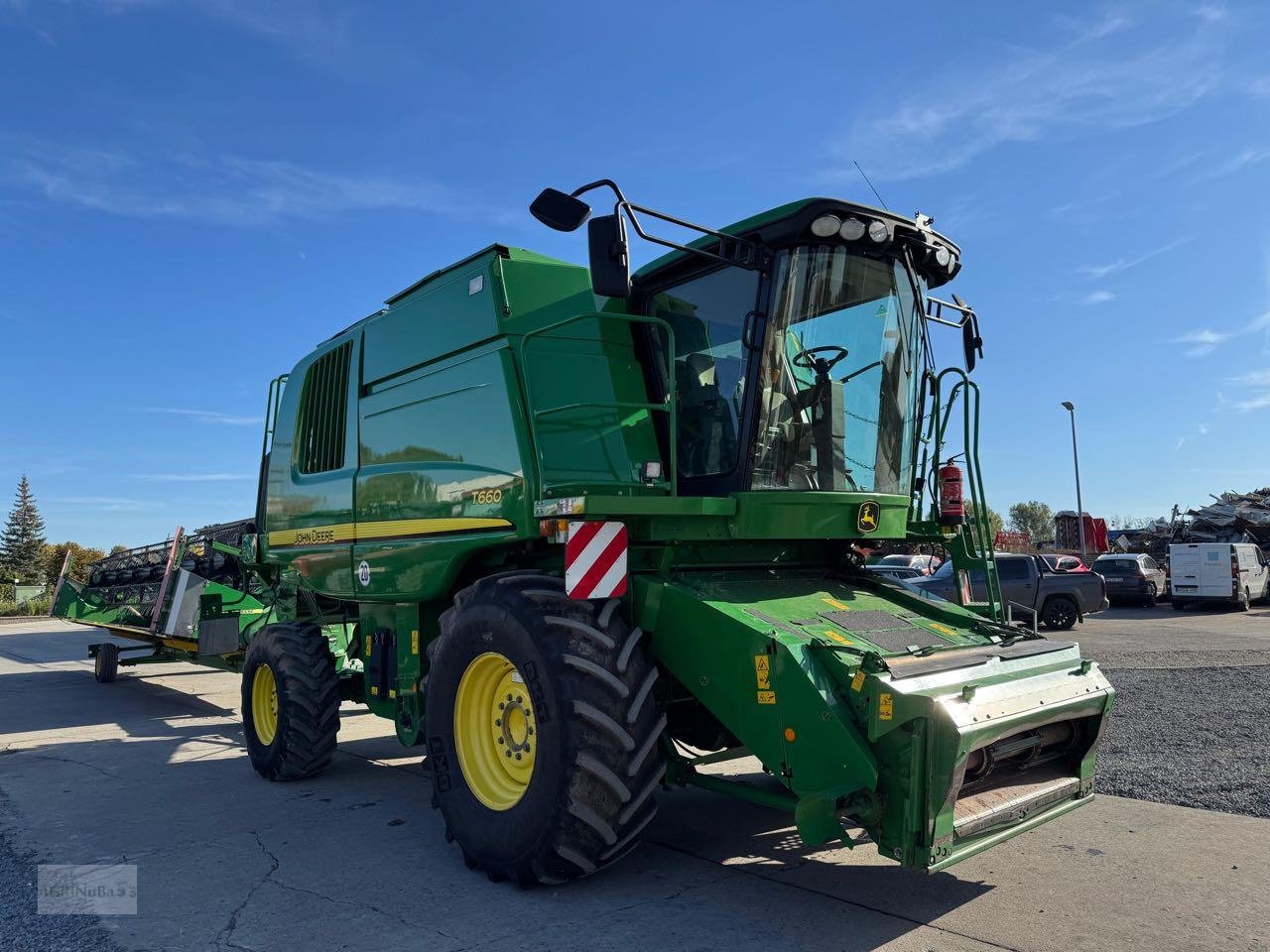 Mähdrescher van het type John Deere T 660, Gebrauchtmaschine in Prenzlau (Foto 3)