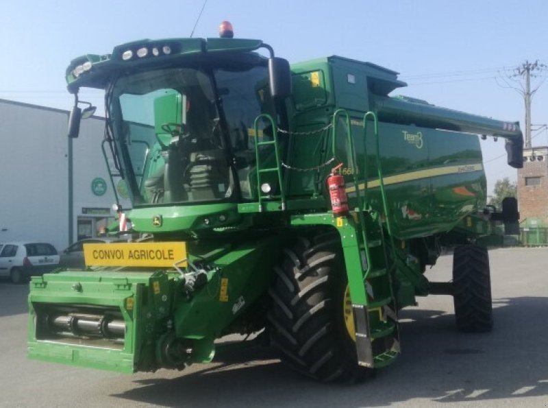 Mähdrescher des Typs John Deere T 660, Gebrauchtmaschine in MARLE SUR SERRE (Bild 10)