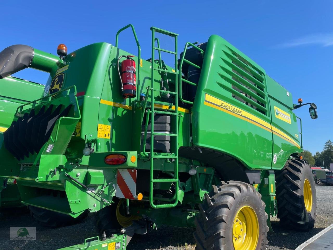 Mähdrescher Türe ait John Deere T550, Neumaschine içinde Münchberg (resim 2)