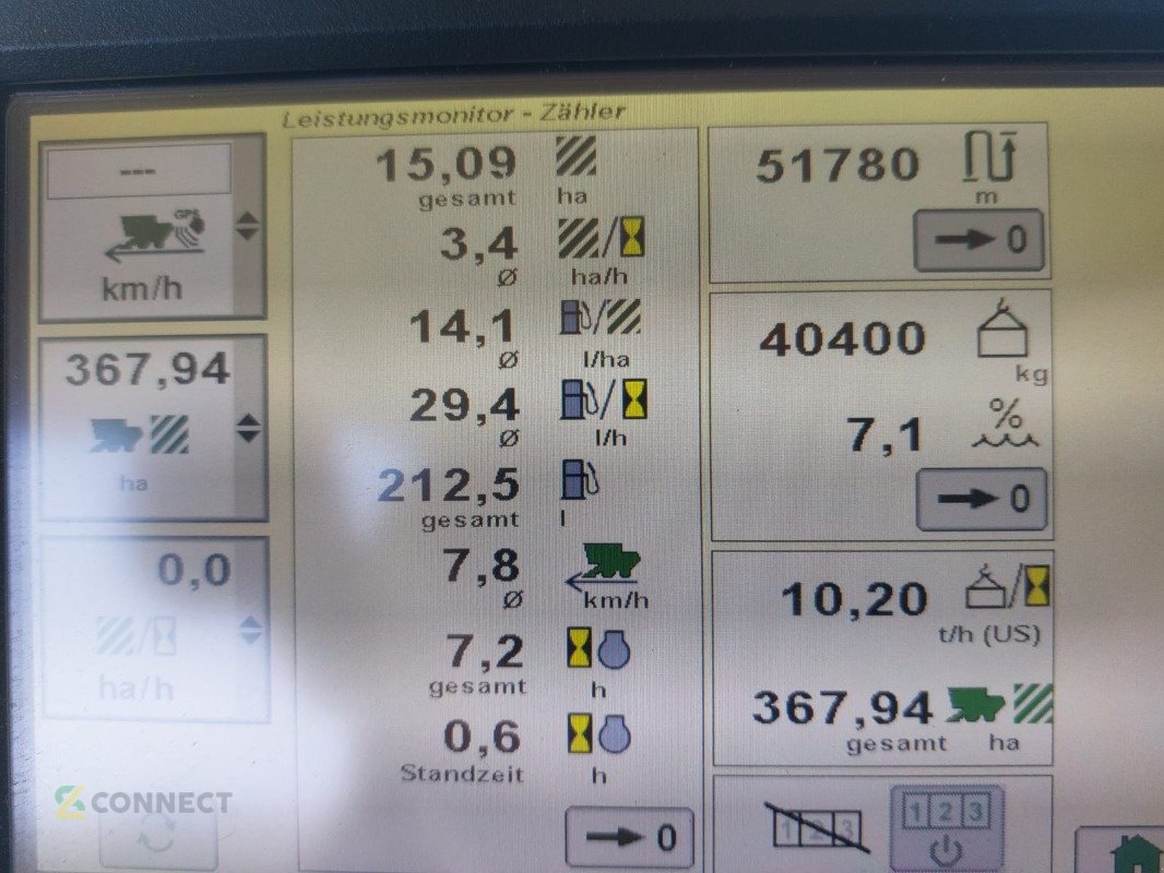 Mähdrescher van het type John Deere T550, Gebrauchtmaschine in Gerichshain (Foto 14)