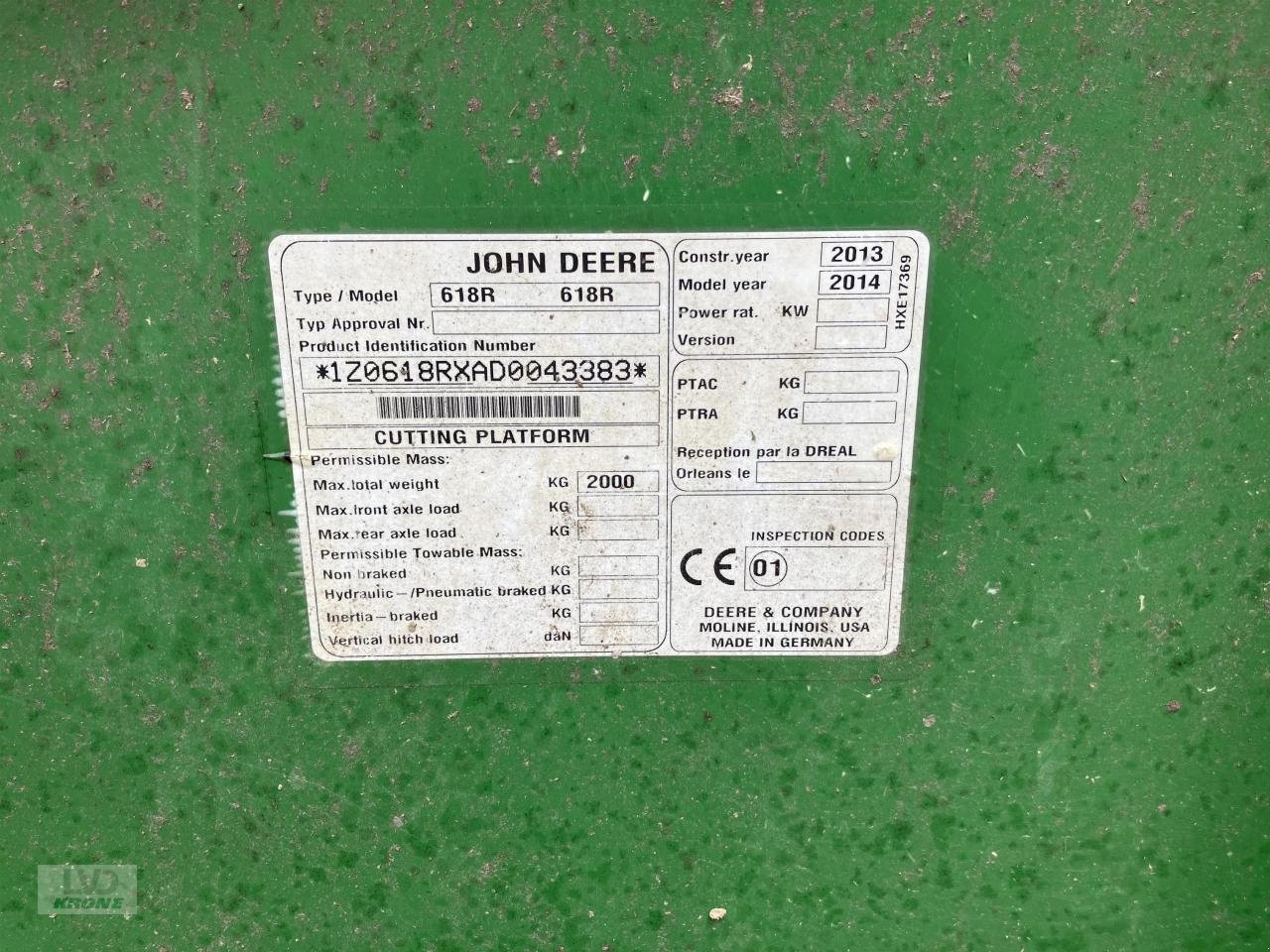 Mähdrescher типа John Deere T550, Gebrauchtmaschine в Spelle (Фотография 18)