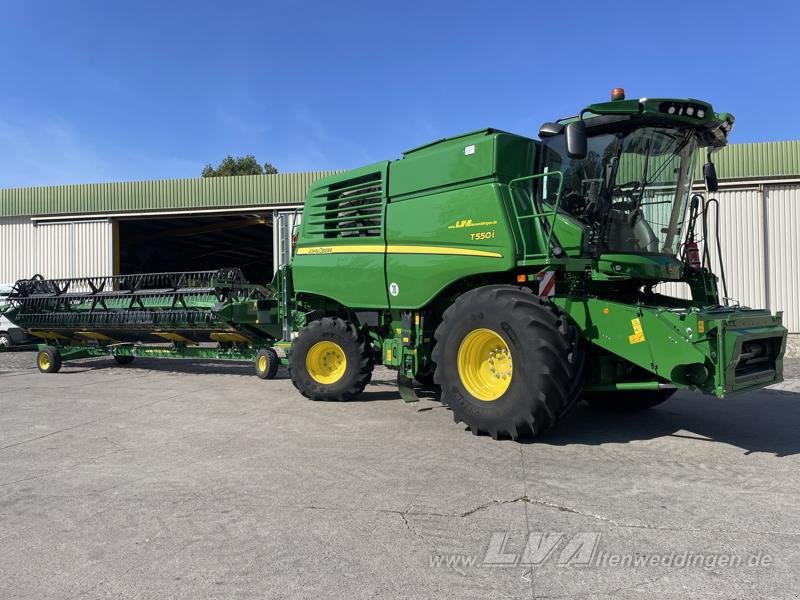 Mähdrescher del tipo John Deere T550, Gebrauchtmaschine In Sülzetal OT Altenweddingen