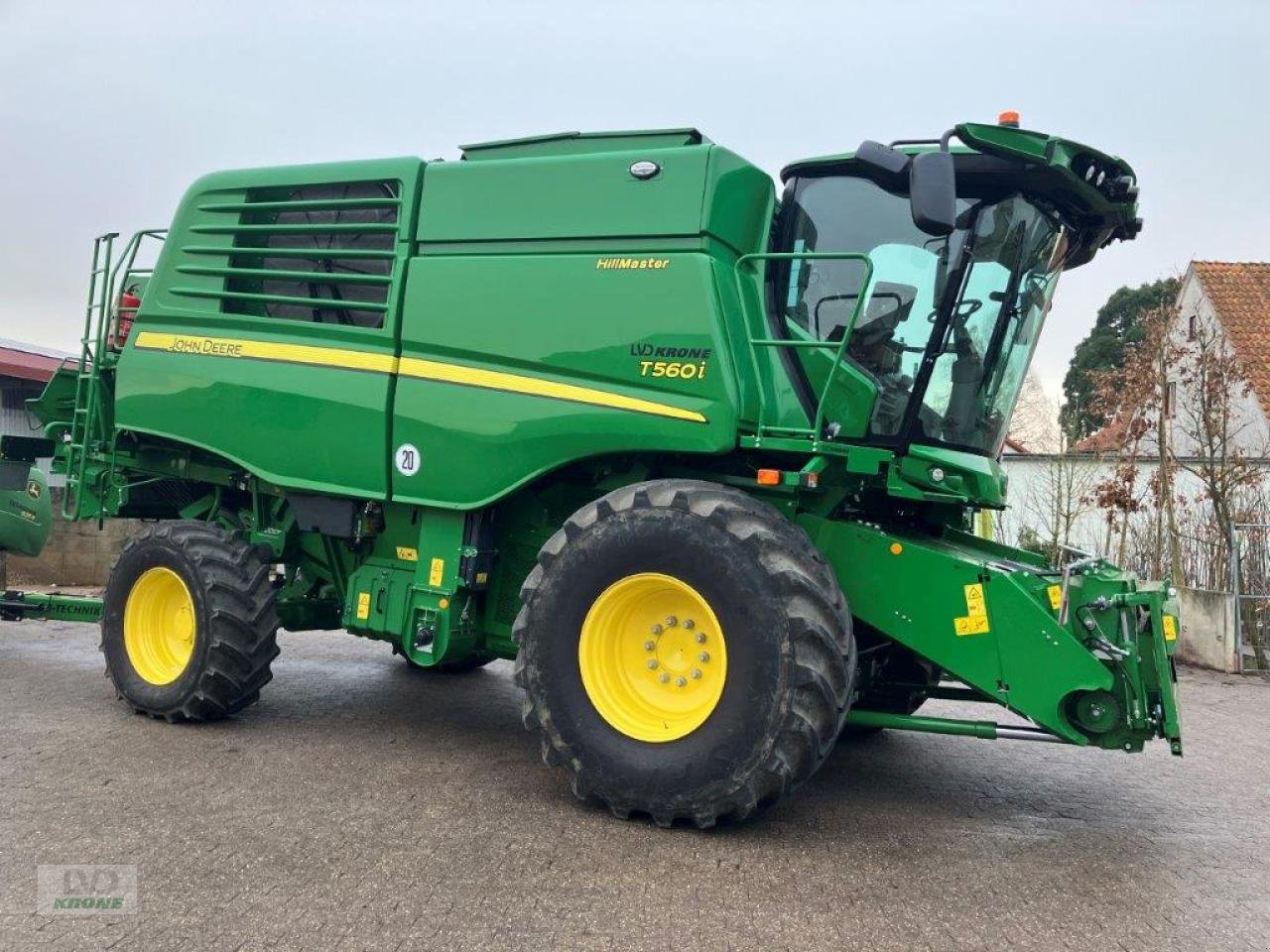 Mähdrescher Türe ait John Deere T560 Hillmaster, Gebrauchtmaschine içinde Spelle (resim 1)