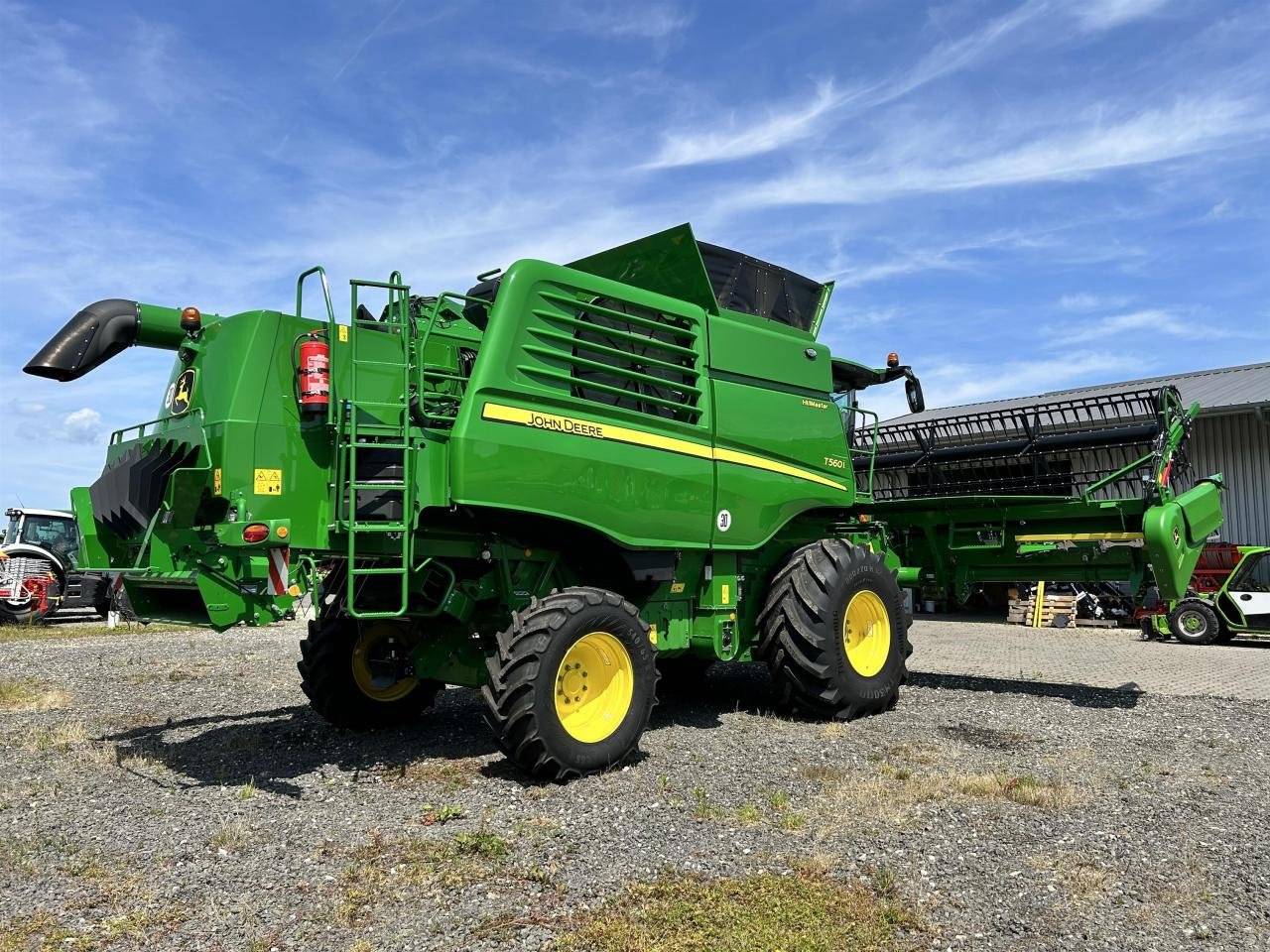 Mähdrescher des Typs John Deere T560 HM Demo, Gebrauchtmaschine in Zweibrücken (Bild 5)