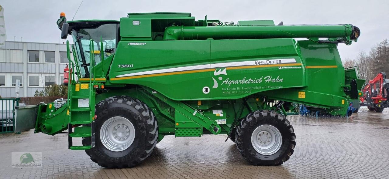 Mähdrescher typu John Deere T560 HM, Gebrauchtmaschine w Münchberg (Zdjęcie 5)