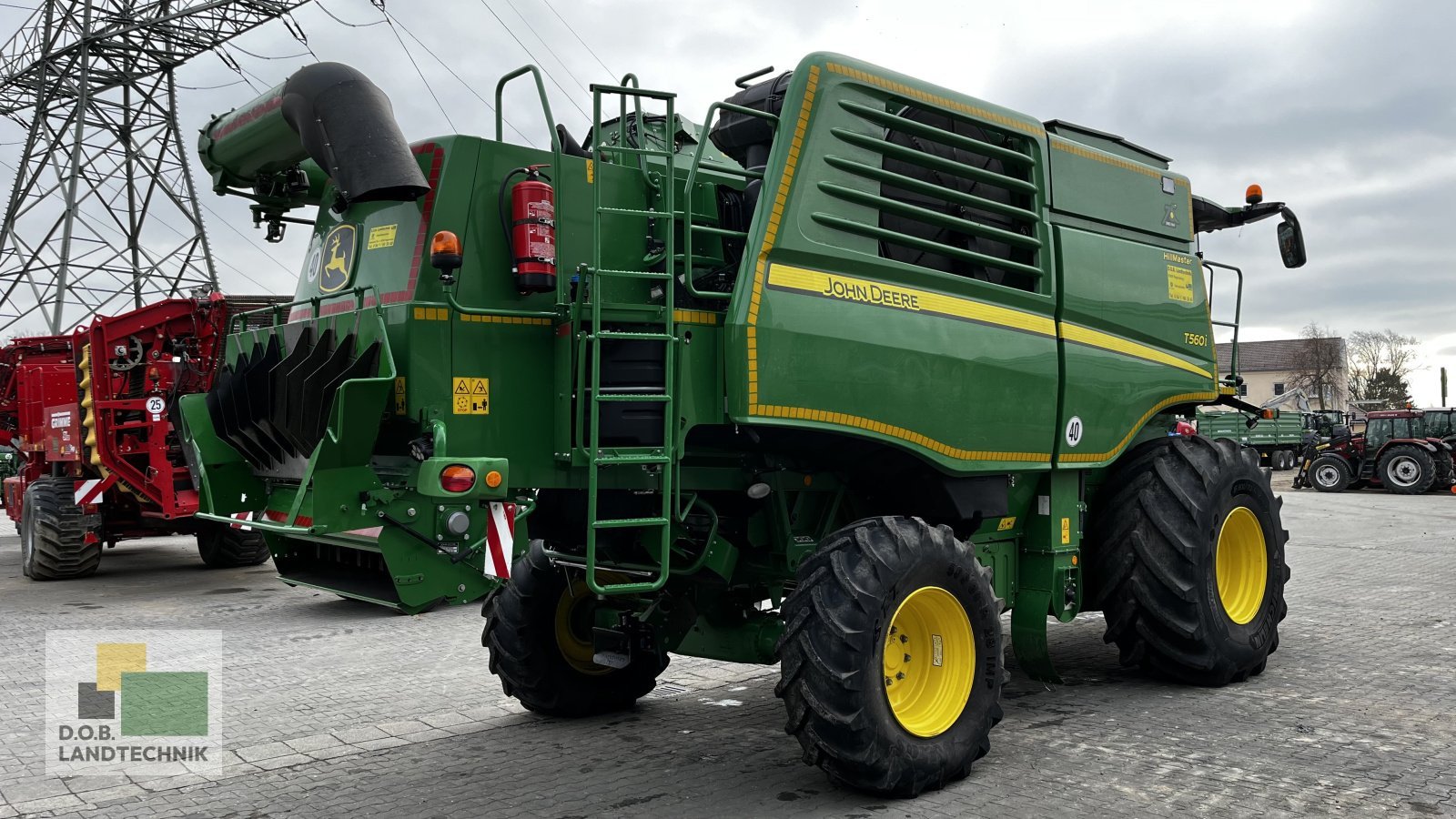 Mähdrescher del tipo John Deere T560 I HM, Gebrauchtmaschine en Langweid am Lech (Imagen 4)