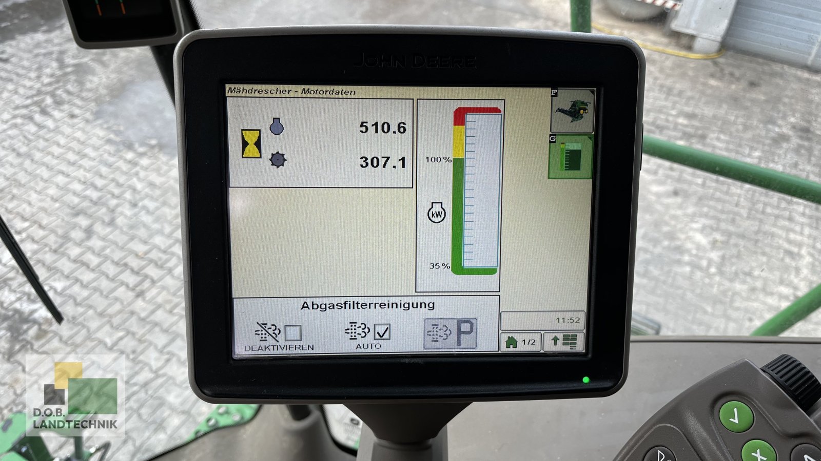 Mähdrescher des Typs John Deere T560 I HM, Gebrauchtmaschine in Langweid am Lech (Bild 22)