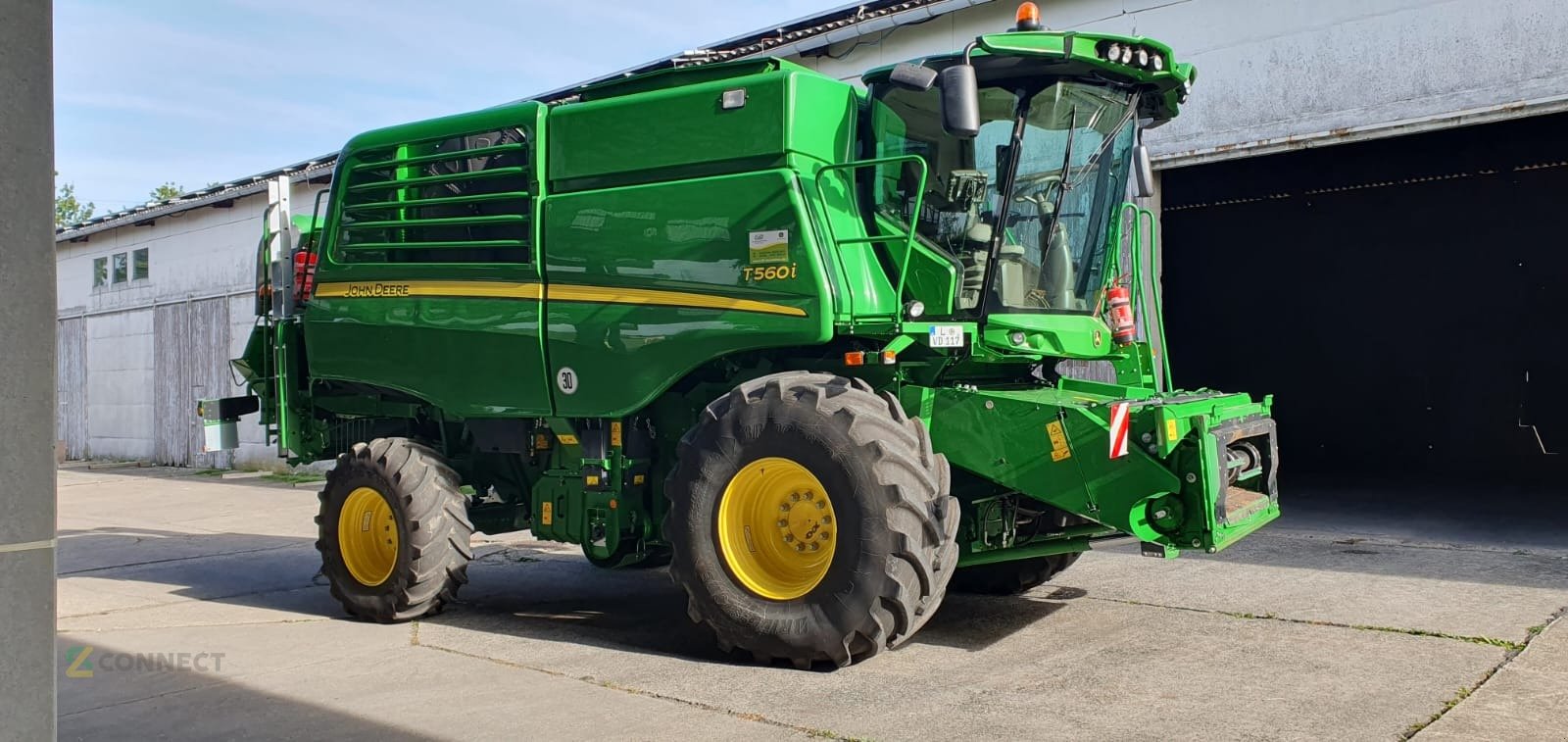 Mähdrescher Türe ait John Deere T560, Gebrauchtmaschine içinde Gerichshain (resim 5)