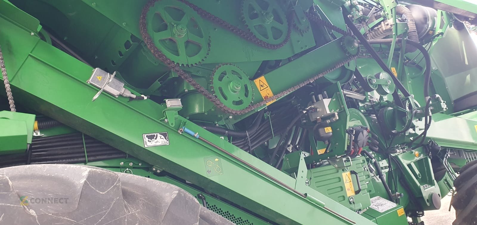 Mähdrescher Türe ait John Deere T560, Gebrauchtmaschine içinde Gerichshain (resim 22)