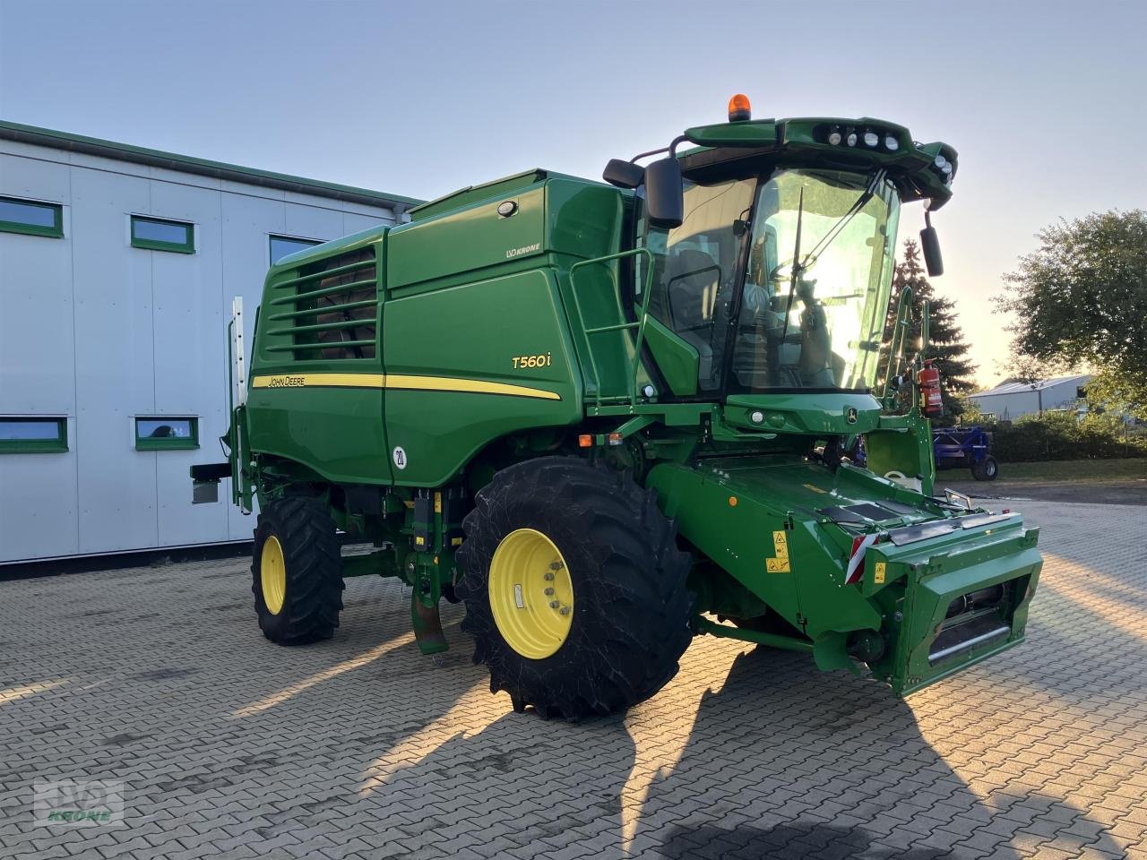 Mähdrescher Türe ait John Deere T560, Gebrauchtmaschine içinde Zorbau (resim 3)