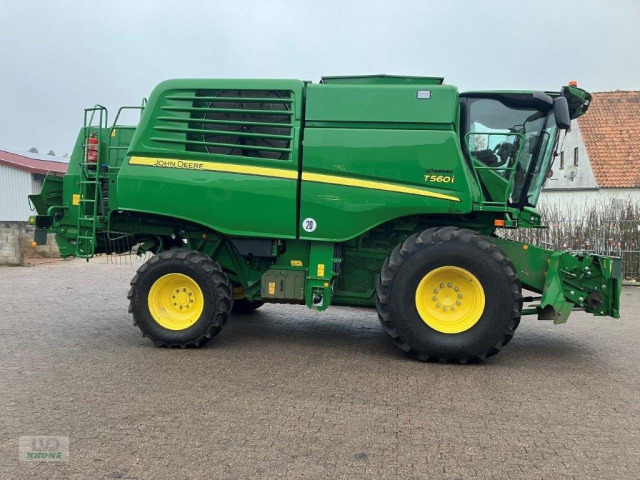 Mähdrescher tip John Deere T560, Gebrauchtmaschine in Spelle (Poză 3)