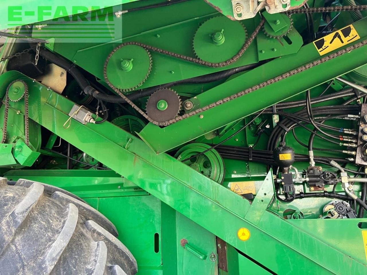 Mähdrescher Türe ait John Deere T560HM, Gebrauchtmaschine içinde REDLHAM (resim 9)