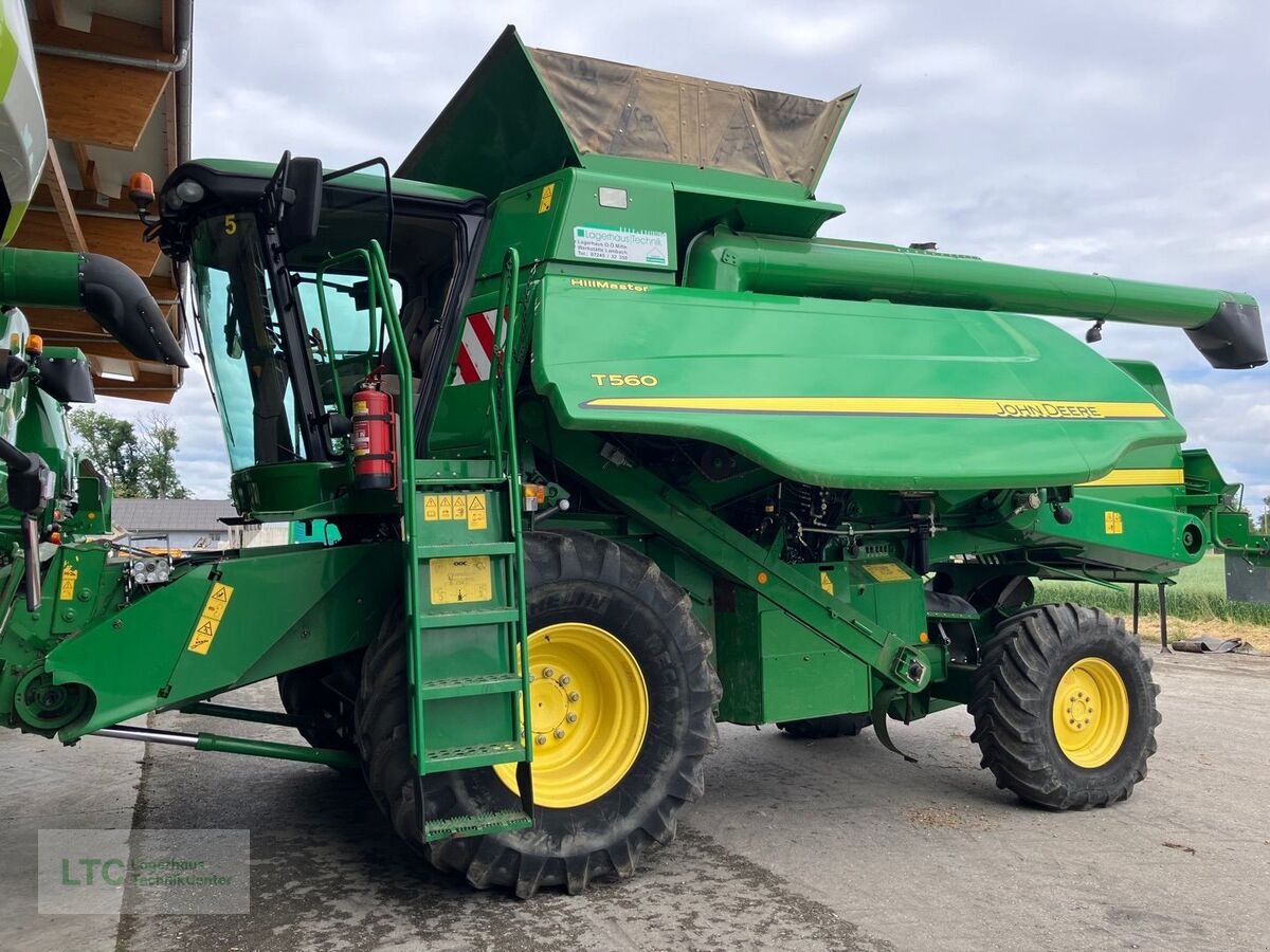 Mähdrescher des Typs John Deere T560HM, Gebrauchtmaschine in Redlham (Bild 1)