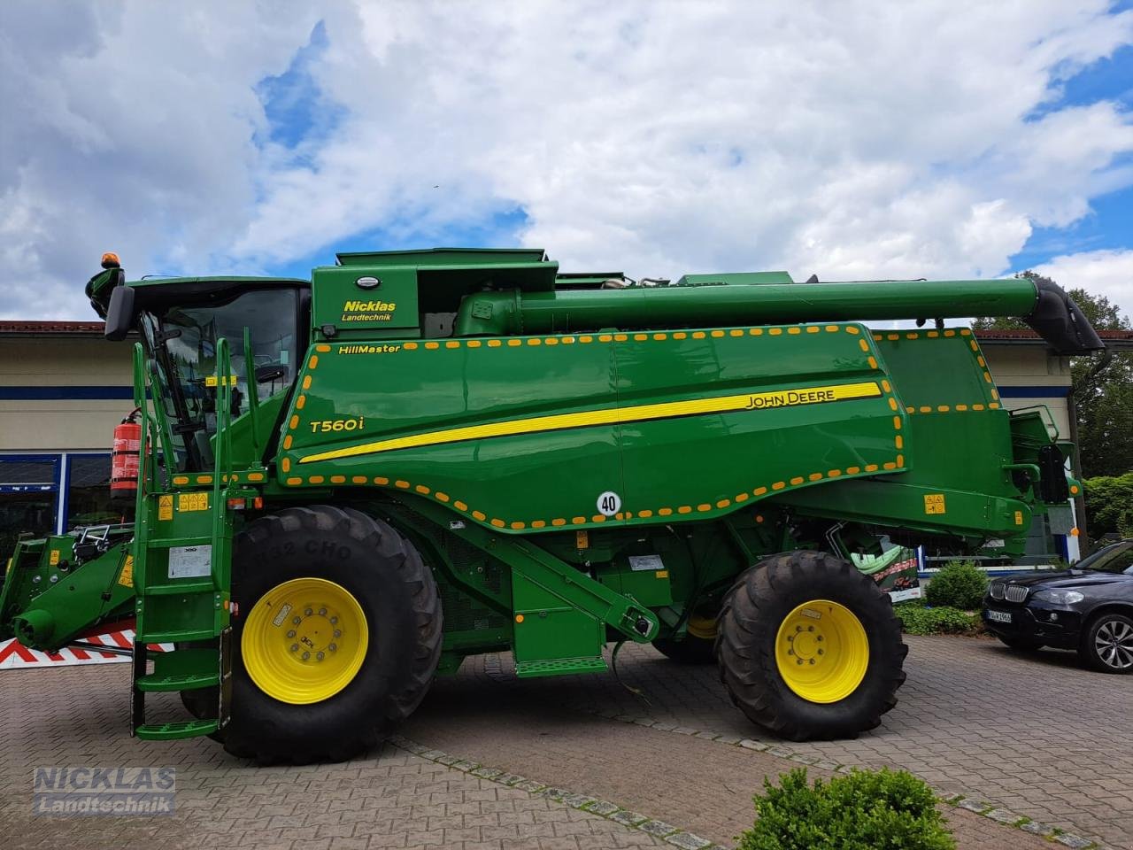 Mähdrescher Türe ait John Deere T560i HM, Gebrauchtmaschine içinde Schirradorf (resim 3)