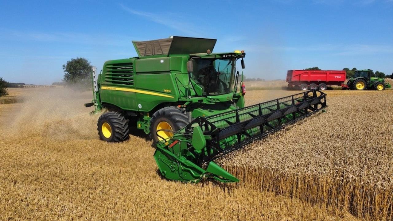 Mähdrescher del tipo John Deere T660 I mejetærsker, Gebrauchtmaschine en Herning (Imagen 1)