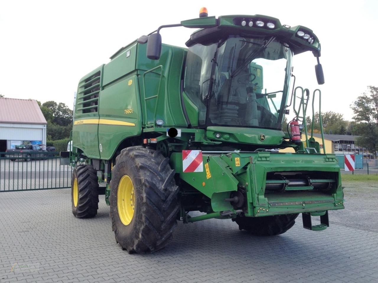 Mähdrescher of the type John Deere T660 MIT 630X SCHNEIDWERK, Gebrauchtmaschine in Rauschwitz (Picture 2)