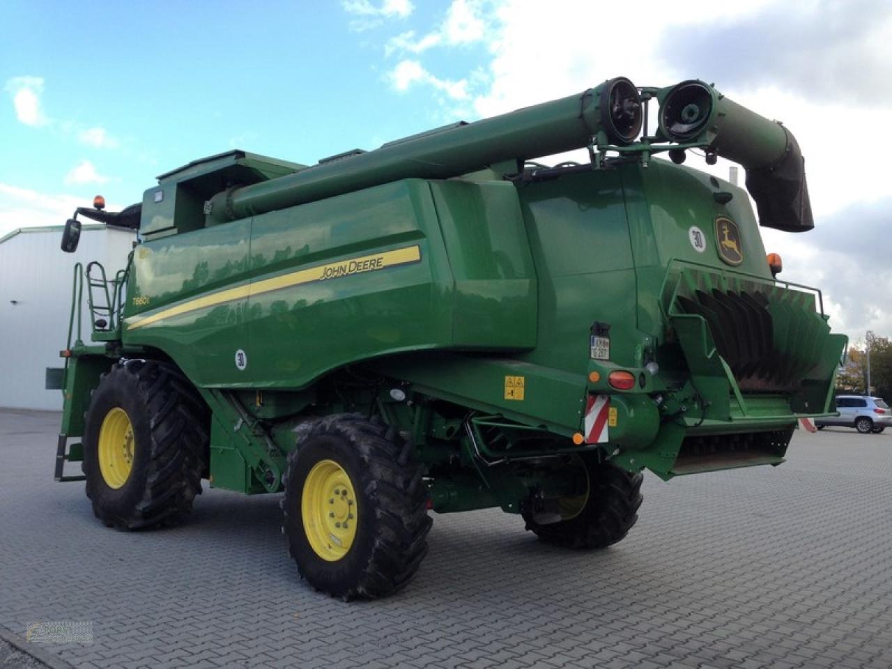 Mähdrescher от тип John Deere T660 MIT 630X SCHNEIDWERK, Gebrauchtmaschine в Rauschwitz (Снимка 4)