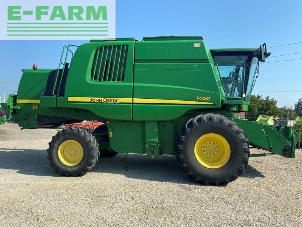 Mähdrescher van het type John Deere t660, Gebrauchtmaschine in SZEGED (Foto 4)