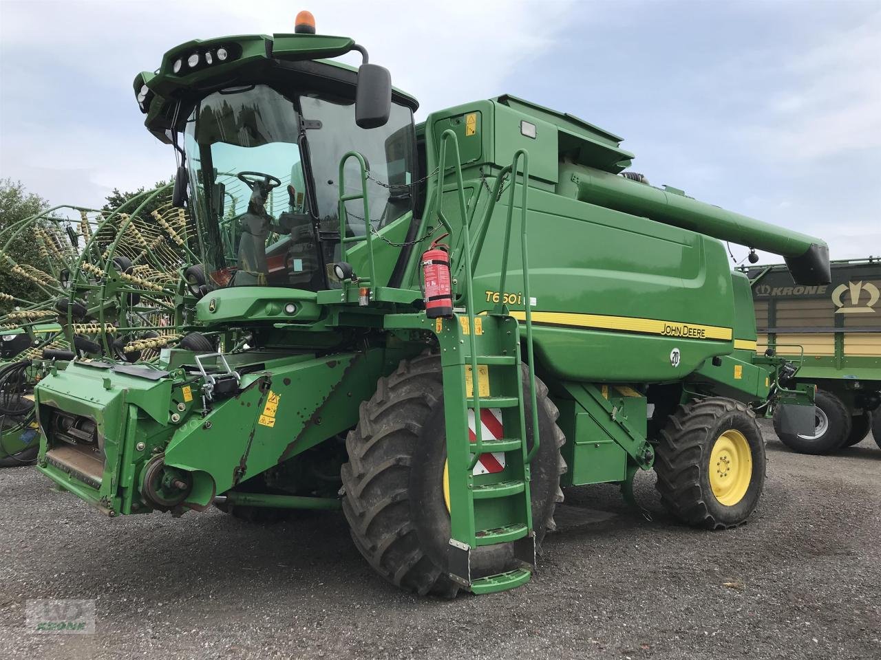 Mähdrescher от тип John Deere T660, Gebrauchtmaschine в Alt-Mölln (Снимка 1)