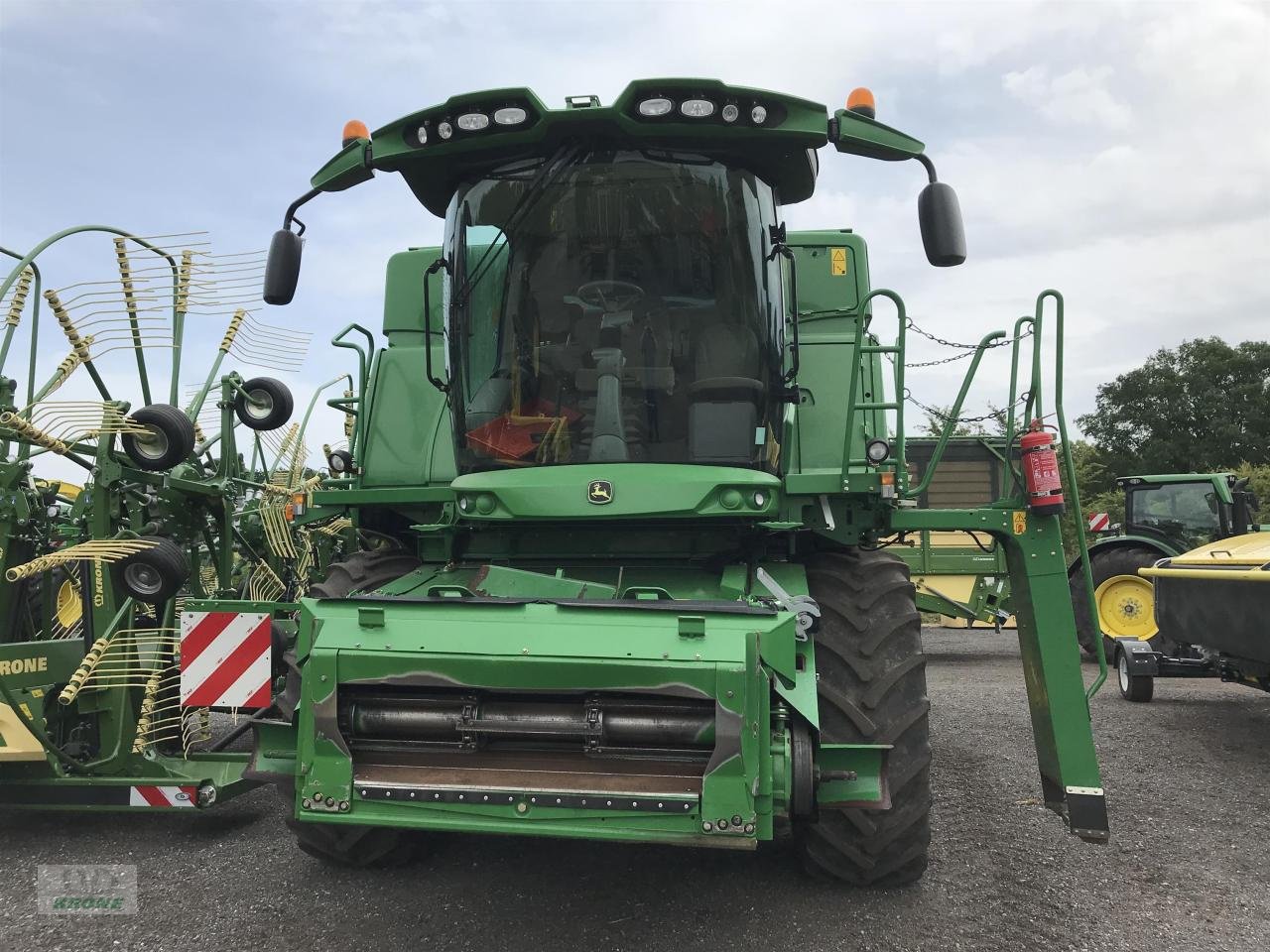 Mähdrescher Türe ait John Deere T660, Gebrauchtmaschine içinde Alt-Mölln (resim 3)