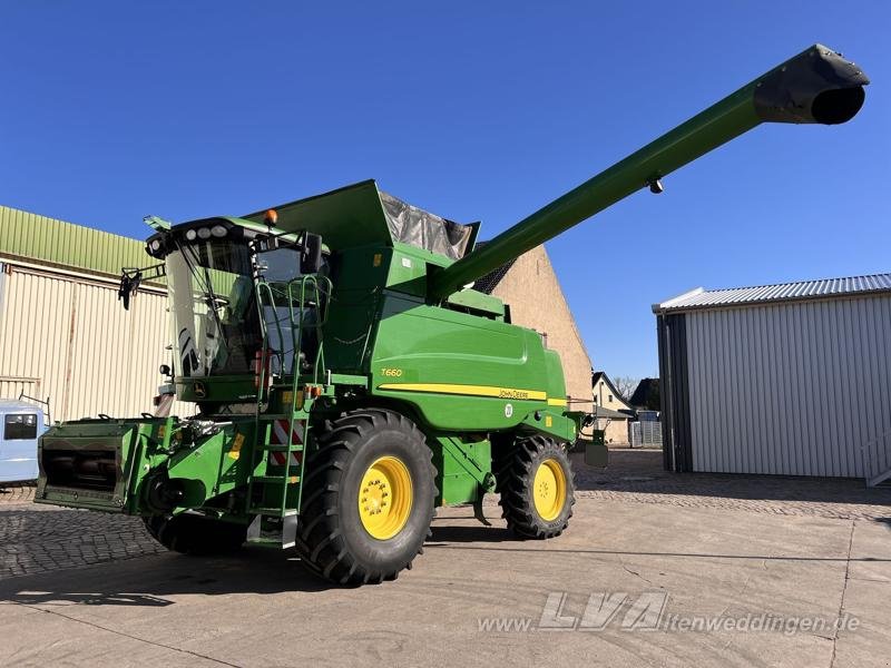 Mähdrescher del tipo John Deere T660, Gebrauchtmaschine In Sülzetal OT Altenweddingen (Immagine 1)