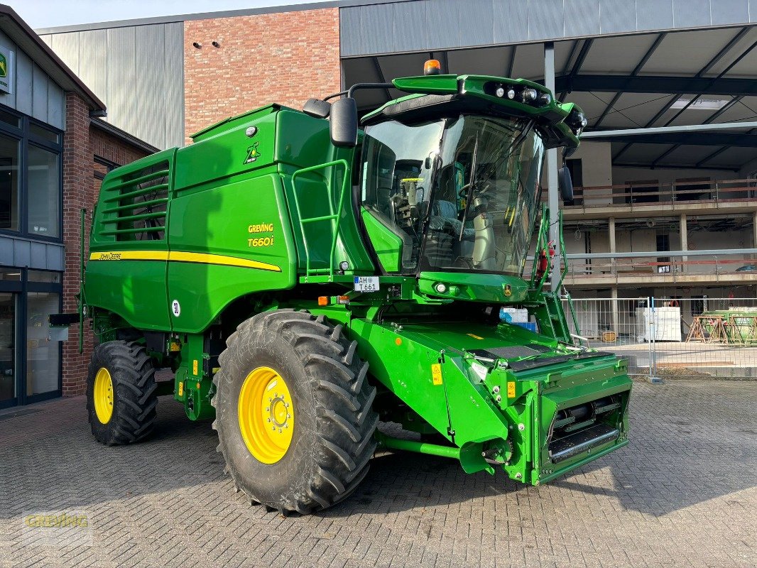 Mähdrescher Türe ait John Deere T660i ProDrive 30Km/h inkl. 625R, Gebrauchtmaschine içinde Ahaus (resim 9)