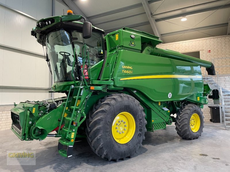 Mähdrescher del tipo John Deere T660i Raupenvorbereitung ProDrive 30 km/h, Gebrauchtmaschine en Ahaus (Imagen 1)