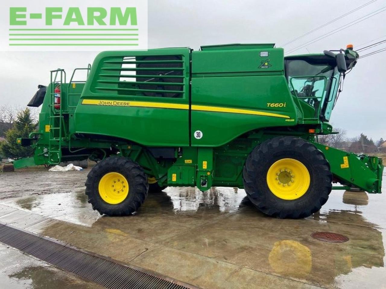 Mähdrescher del tipo John Deere t660i, Gebrauchtmaschine en SZEGED (Imagen 4)