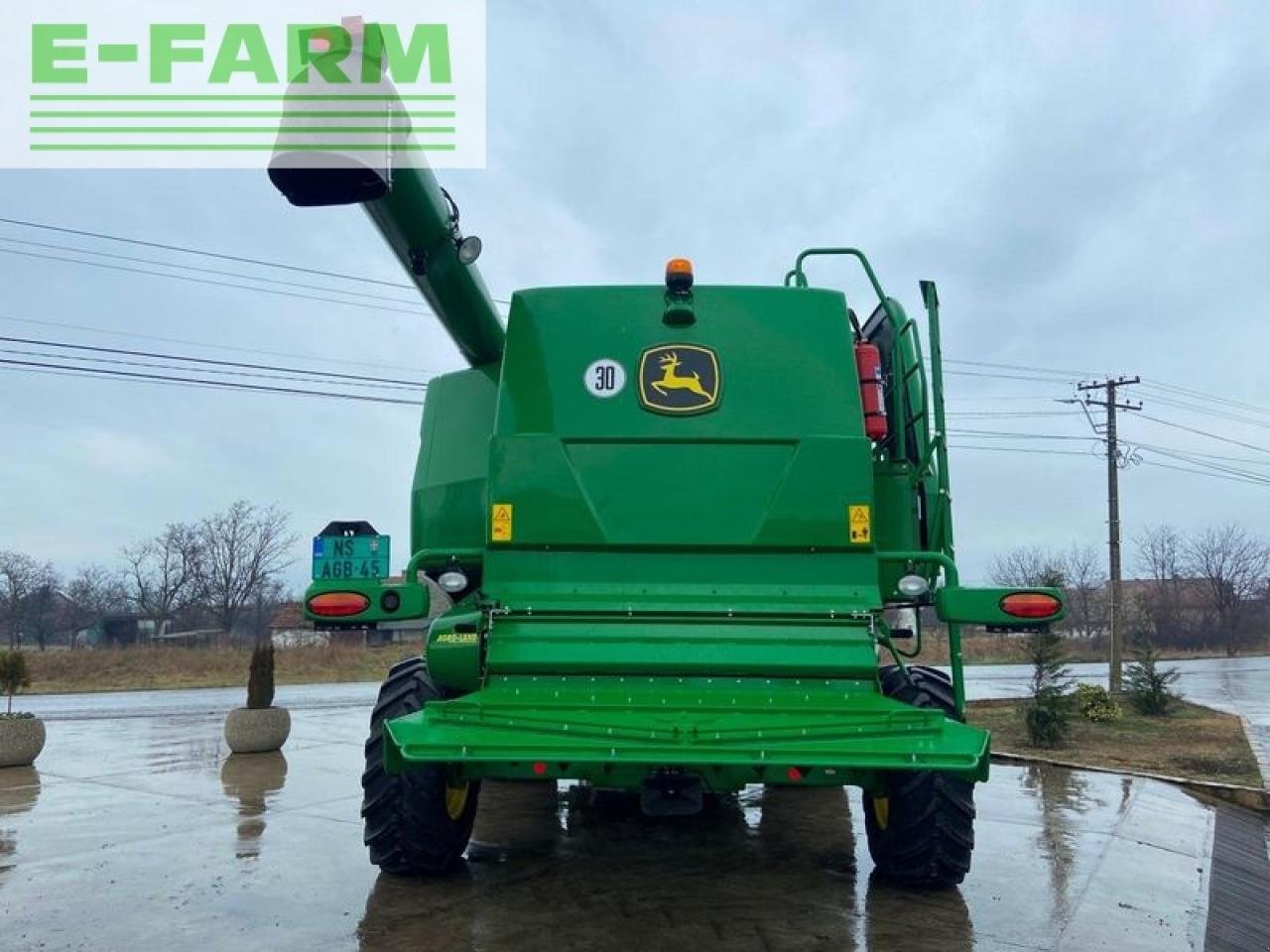 Mähdrescher van het type John Deere t660i, Gebrauchtmaschine in SZEGED (Foto 8)