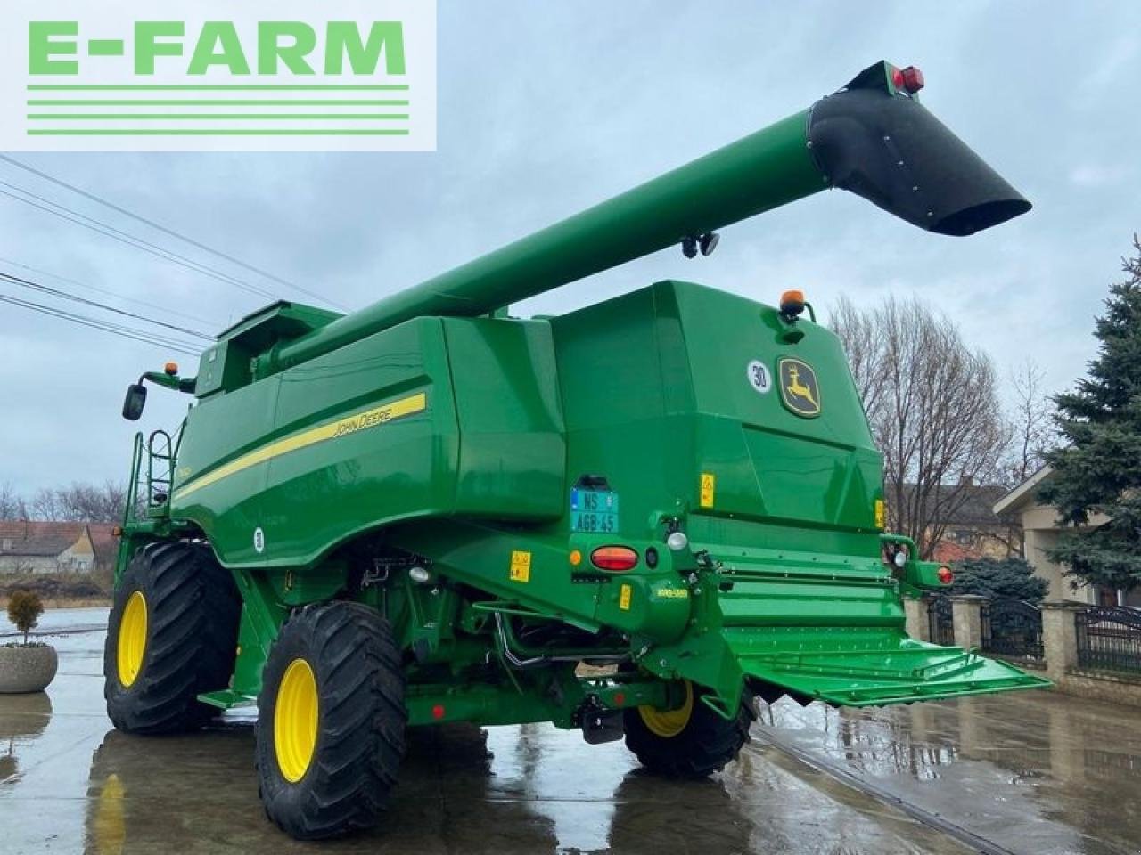 Mähdrescher van het type John Deere t660i, Gebrauchtmaschine in SZEGED (Foto 9)