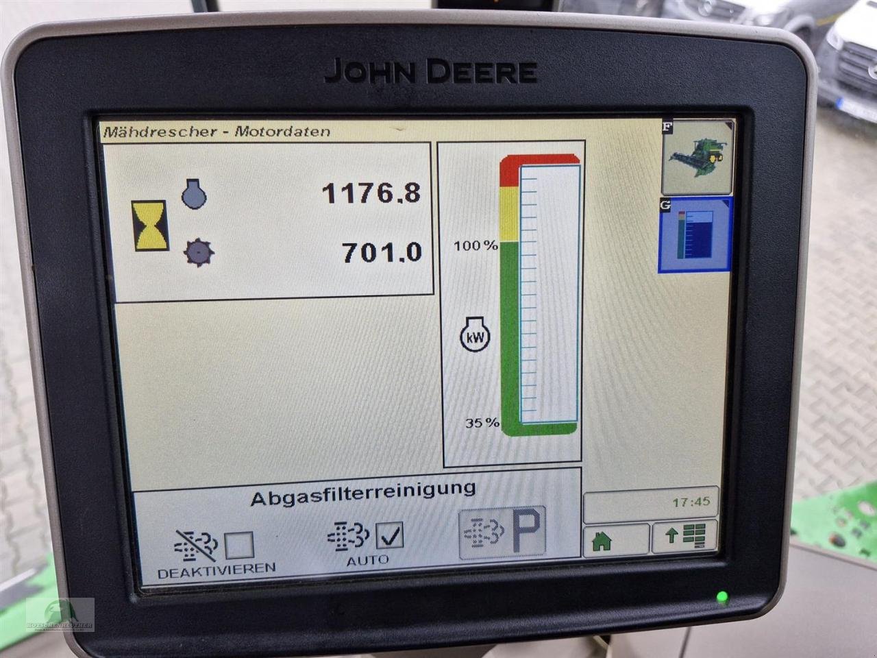 Mähdrescher del tipo John Deere T670 HM, Gebrauchtmaschine In Teichröda (Immagine 8)