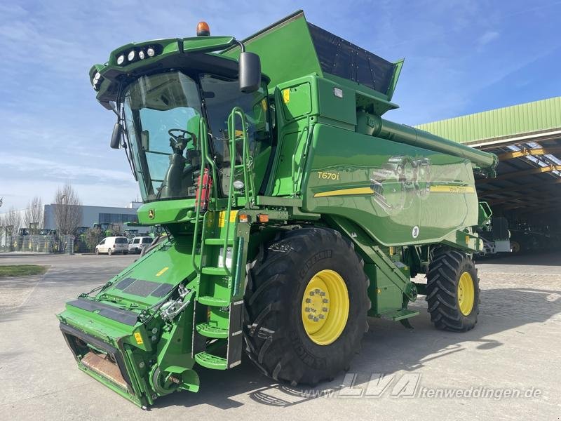 Mähdrescher Türe ait John Deere T670 i, Gebrauchtmaschine içinde Sülzetal OT Altenweddingen (resim 11)