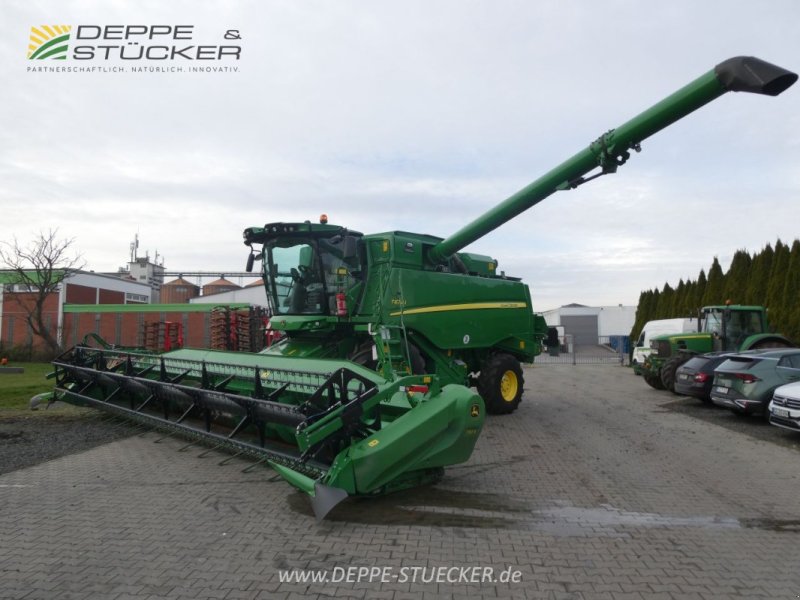 Mähdrescher Türe ait John Deere T670 mit 730X, Gebrauchtmaschine içinde Kölleda (resim 1)