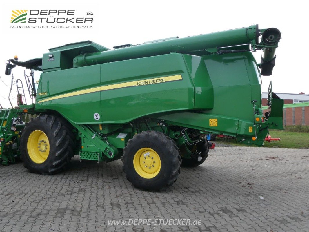 Mähdrescher a típus John Deere T670 mit 730X, Gebrauchtmaschine ekkor: Rosdorf (Kép 19)